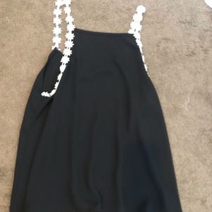 black sunflower tank